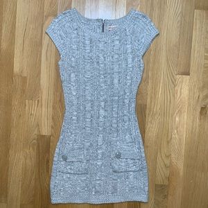 Gray Sweater Dress/Tunic